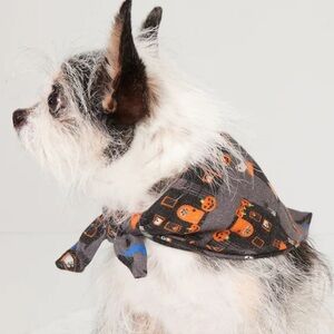 Halloween-Print Bandana for Pets